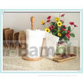 100% Mao Bamboo Assembled Standing Paper/Tussie Towel Holder 2014